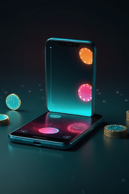 Smash Casino mobile app on smartphone